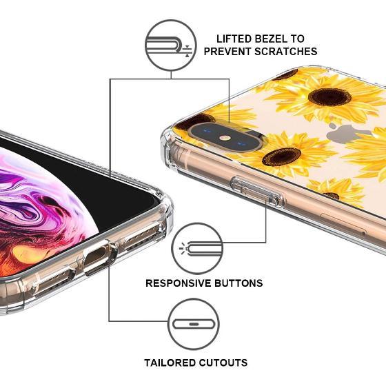 Sunflowers Phone Case - iPhone X Case - MOSNOVO