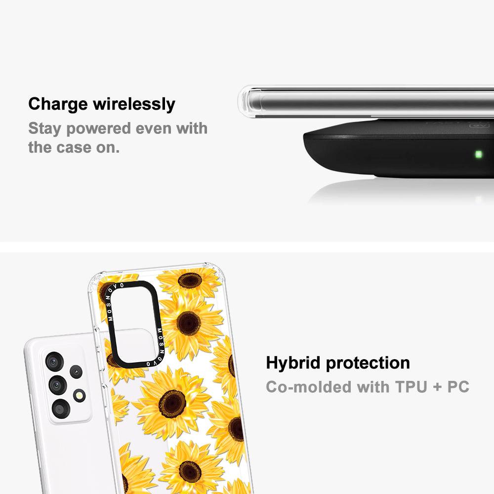 Sunflowers Phone Case - Samsung Galaxy A53 Case - MOSNOVO