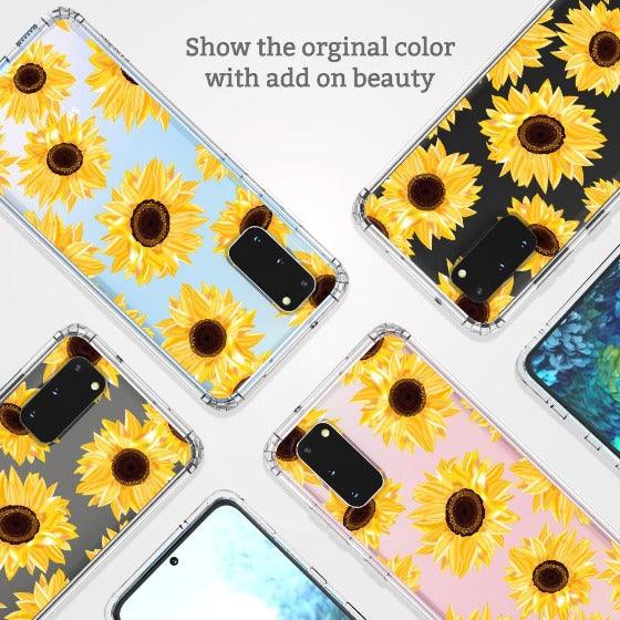 Sunflowers Phone Case - Samsung Galaxy S20 Case - MOSNOVO