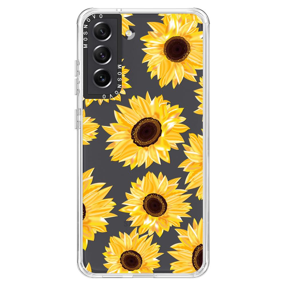 Sunflowers Phone Case - Samsung Galaxy S21 FE Case - MOSNOVO