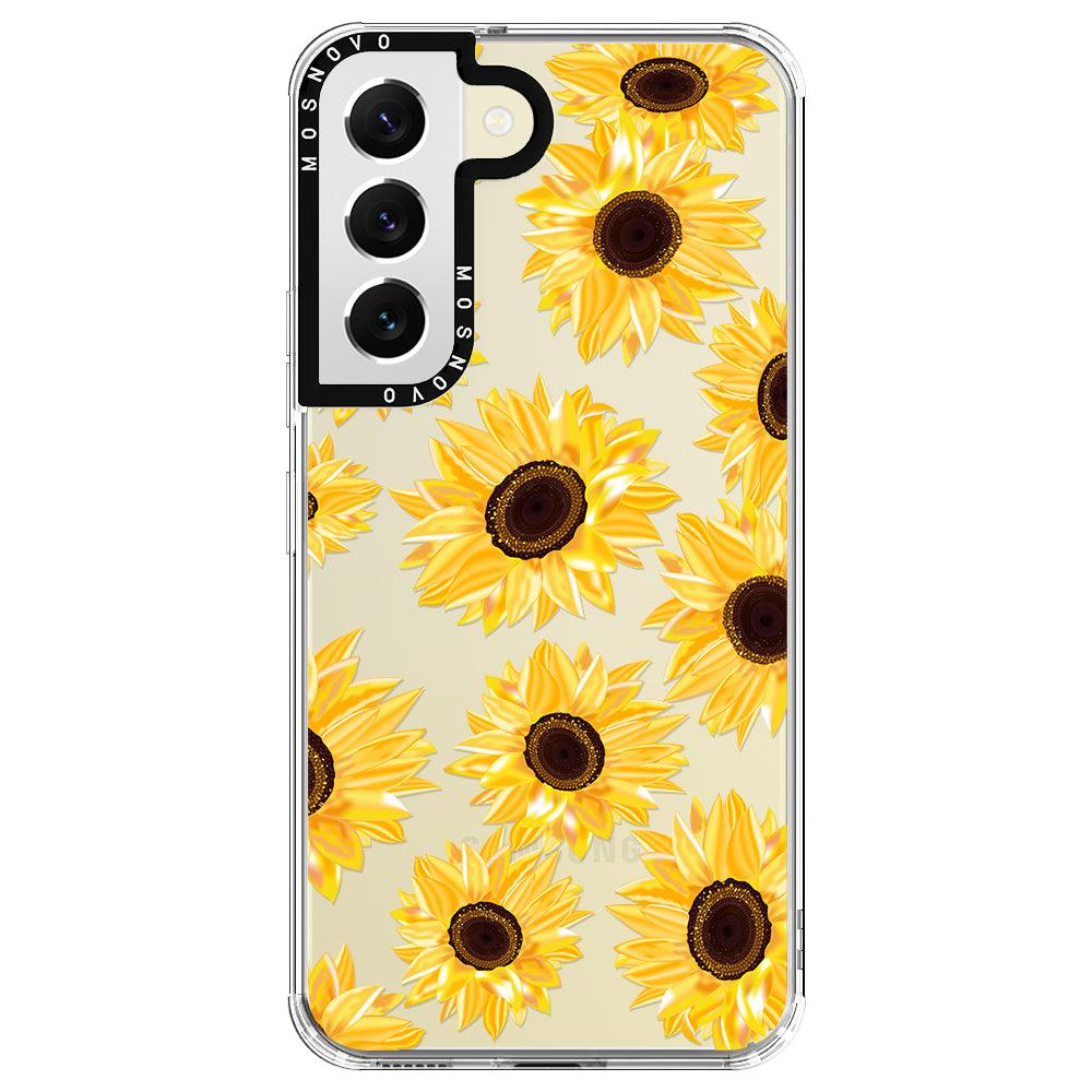 Sunflowers Phone Case - Samsung Galaxy S22 Case - MOSNOVO