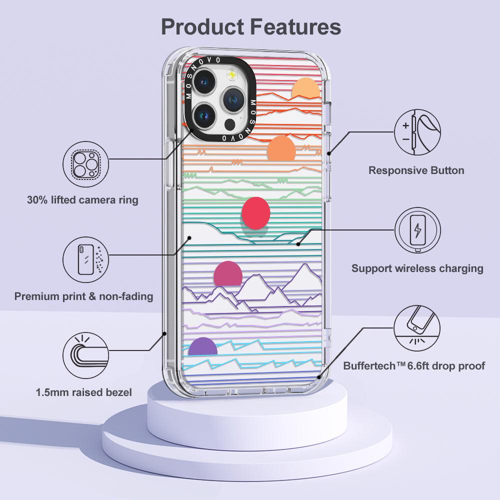 Sunset Phone Case - iPhone 12 Pro Max Case - MOSNOVO
