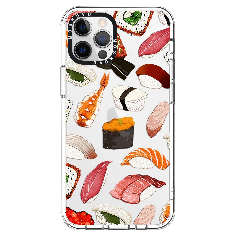 Mixed Sushi Phone Case - iPhone 12 Pro Max Case - MOSNOVO