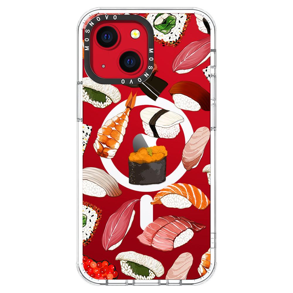 Mixed Sushi Phone Case - iPhone 13 Case - MOSNOVO