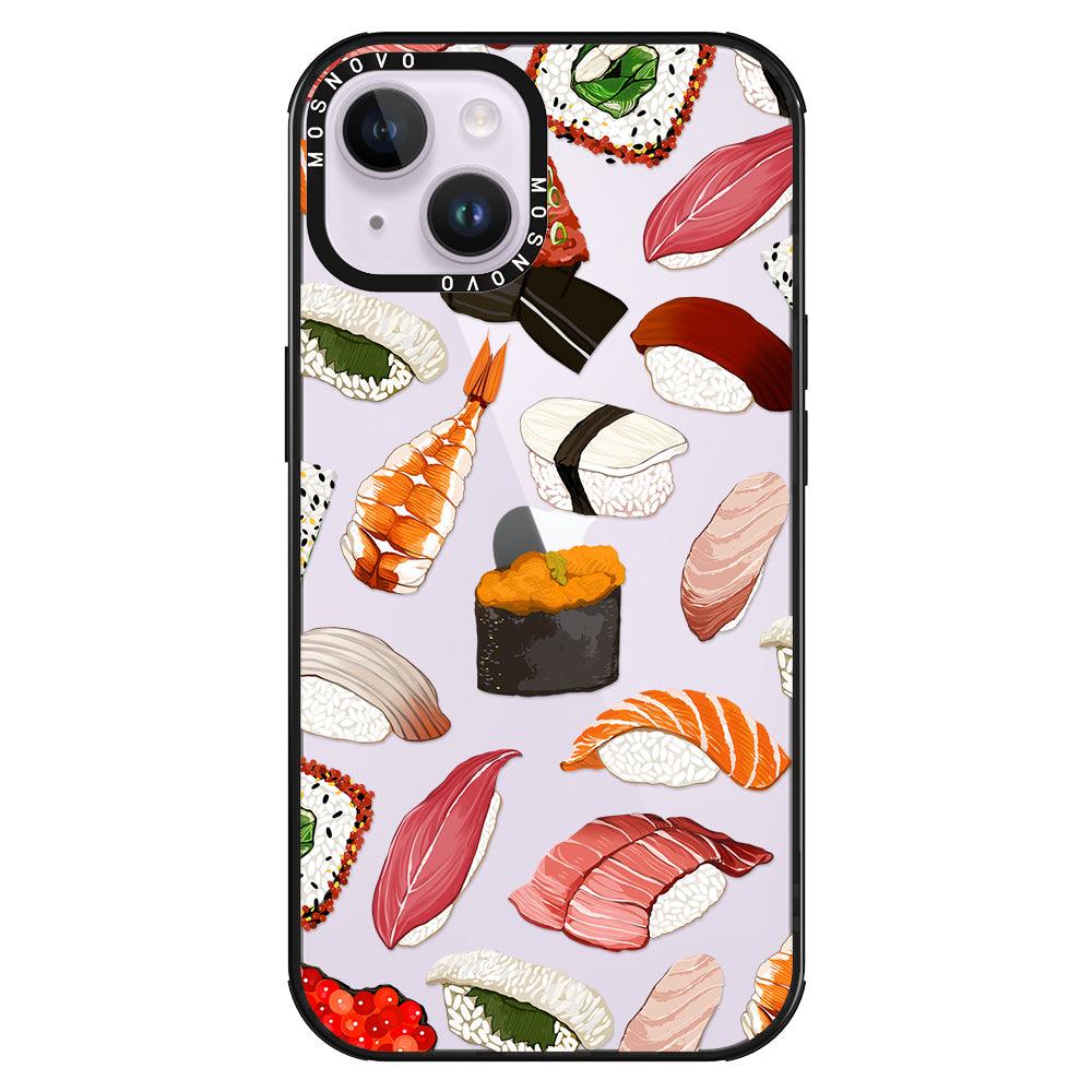 Mixed Sushi Phone Case - iPhone 14 Case - MOSNOVO