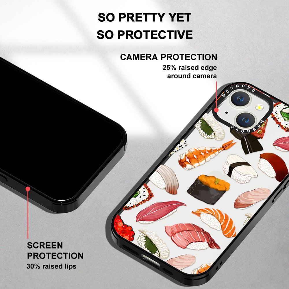 Mixed Sushi Phone Case - iPhone 14 Case - MOSNOVO