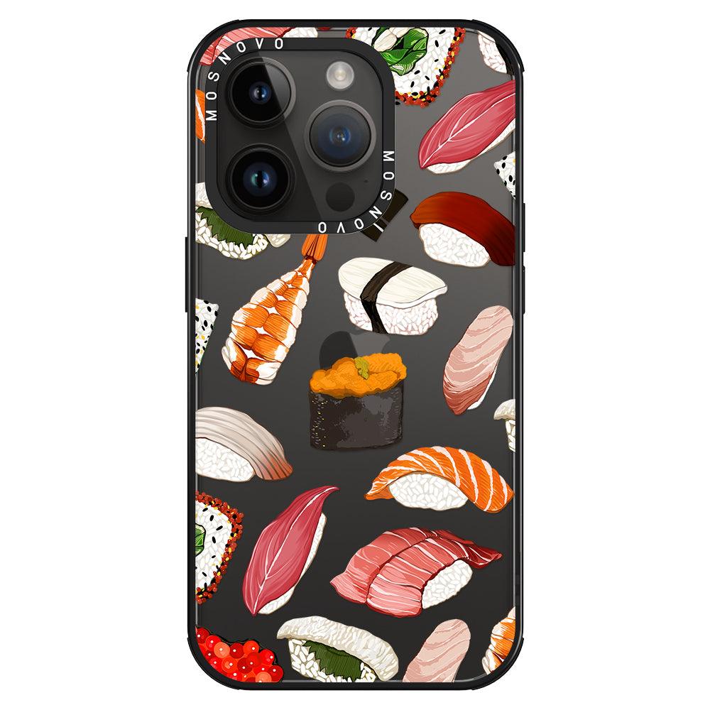 Mixed Sushi Phone Case - iPhone 14 Pro Case - MOSNOVO