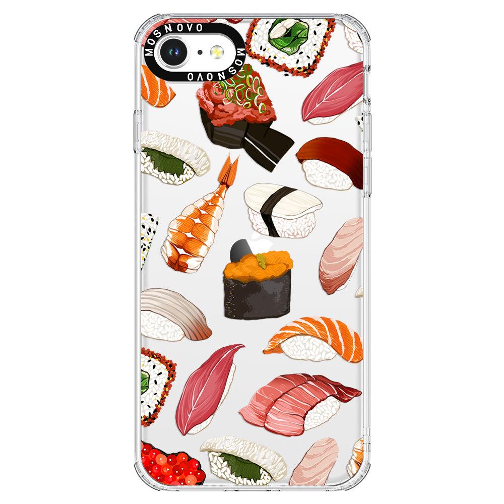 Mixed Sushi Phone Case - iPhone SE 2020 Case - MOSNOVO