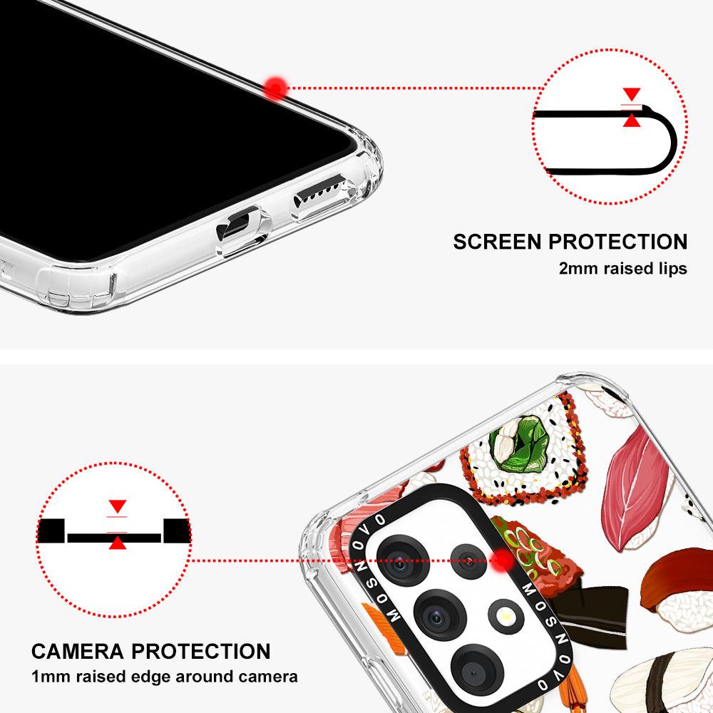 Sushi Phone Case - Samsung Galaxy A53 Case - MOSNOVO