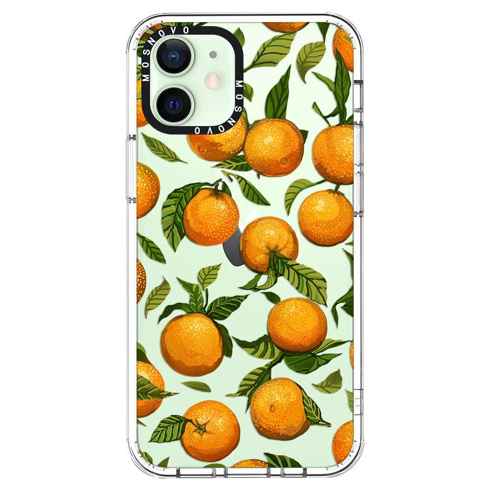 Tangerine Phone Case - iPhone 12 Case - MOSNOVO