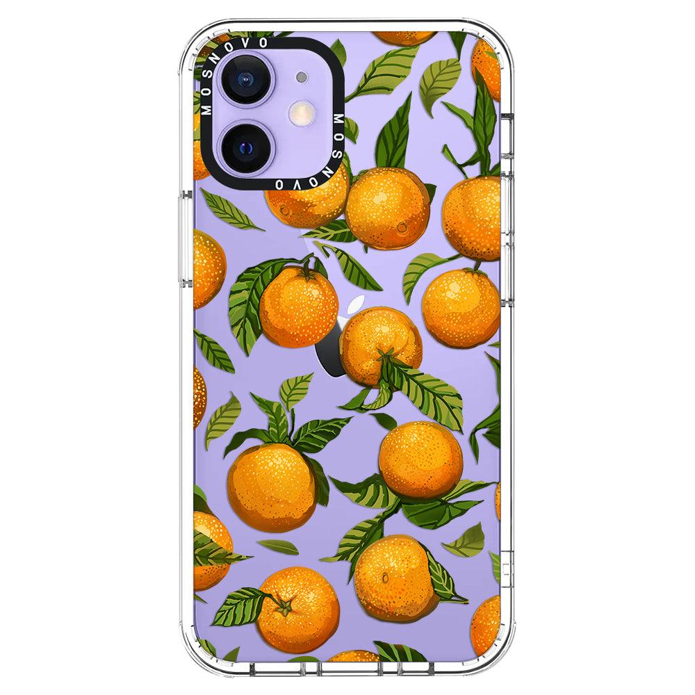 Tangerine Phone Case - iPhone 12 Case - MOSNOVO
