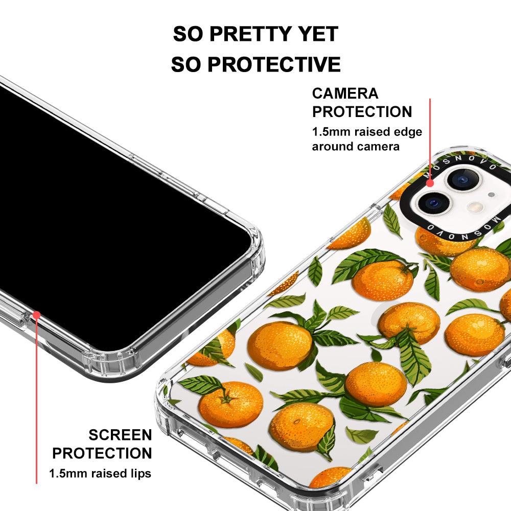Tangerine Phone Case - iPhone 12 Mini Case - MOSNOVO