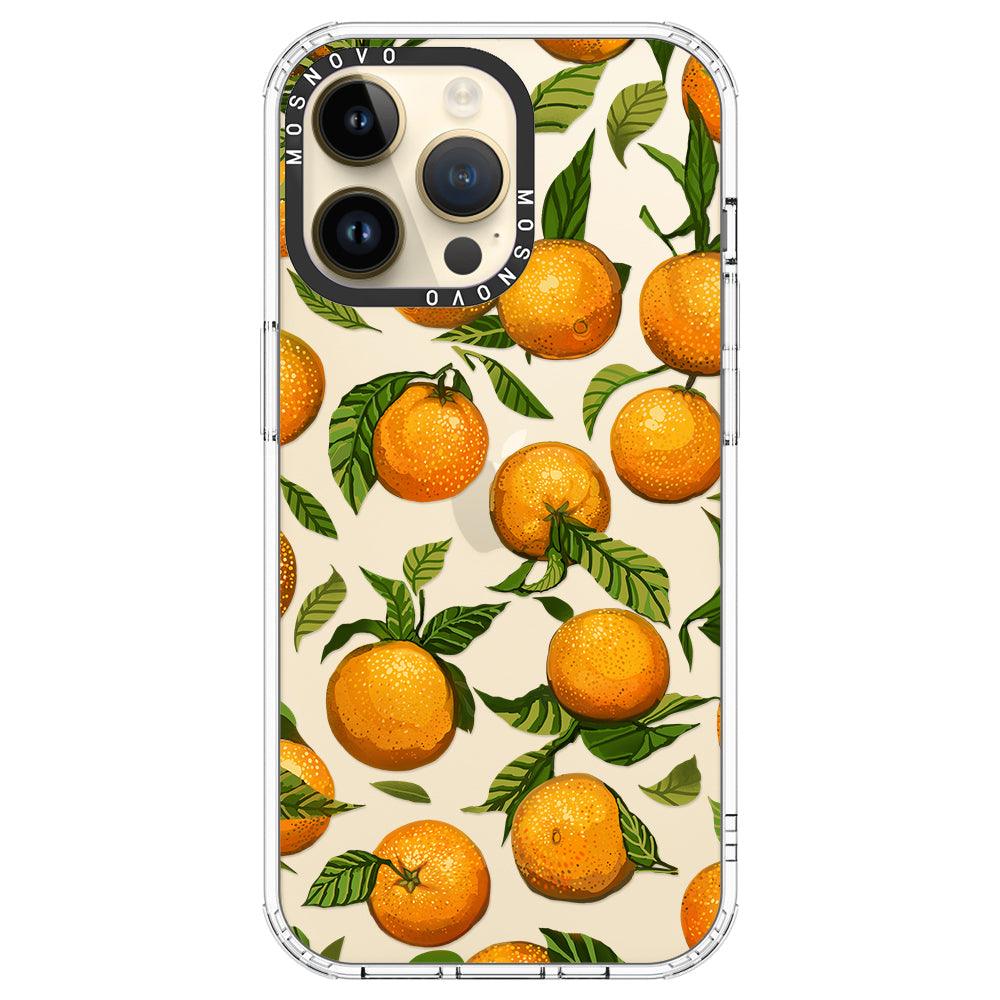 Tangerine Phone Case - iPhone 14 Pro Max Case - MOSNOVO