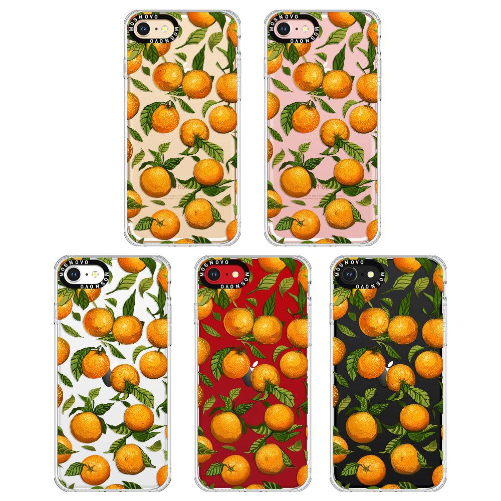 Orange Phone Case - iPhone 7 Case - MOSNOVO