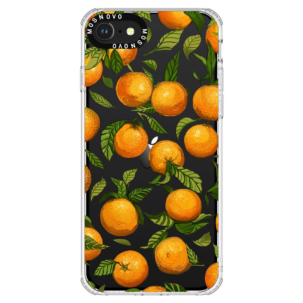 Orange Phone Case - iPhone SE 2020 Case - MOSNOVO