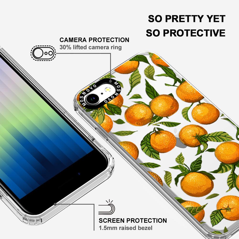 Orange Phone Case - iPhone SE 2020 Case - MOSNOVO