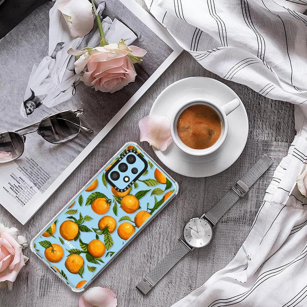 Tangerine Phone Case - Samsung Galaxy A52 & A52s Case - MOSNOVO