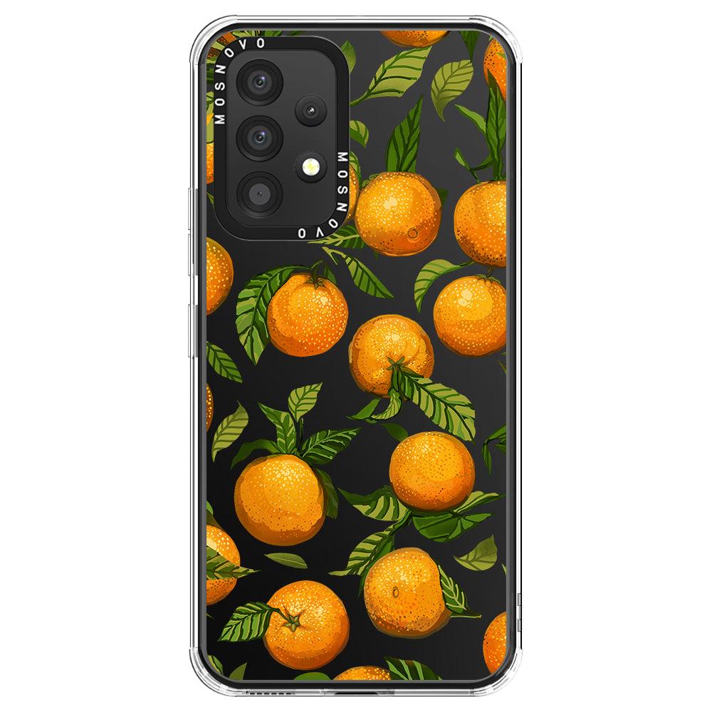 Tangerine Phone Case - Samsung Galaxy A53 Case - MOSNOVO