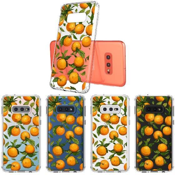 Orange Phone Case - Samsung Galaxy S10e Case - MOSNOVO