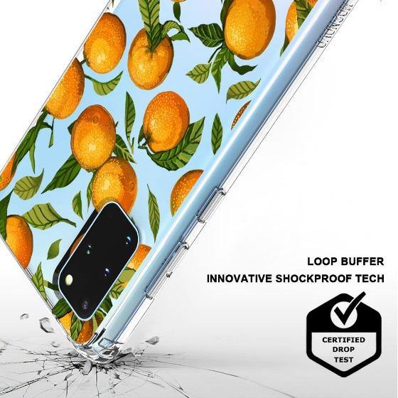 Orange Phone Case - Samsung Galaxy S20 Plus Case - MOSNOVO