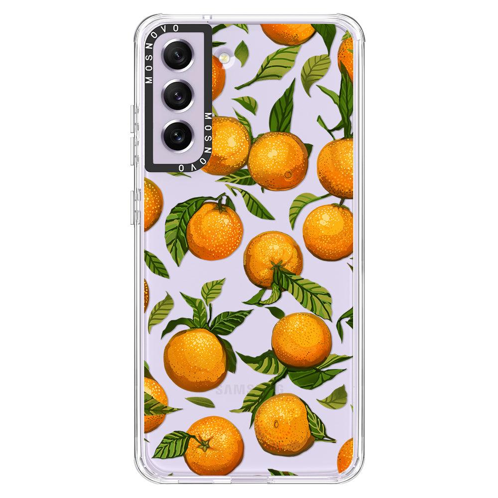 Tangerine Phone Case - Samsung Galaxy S21 FE Case - MOSNOVO