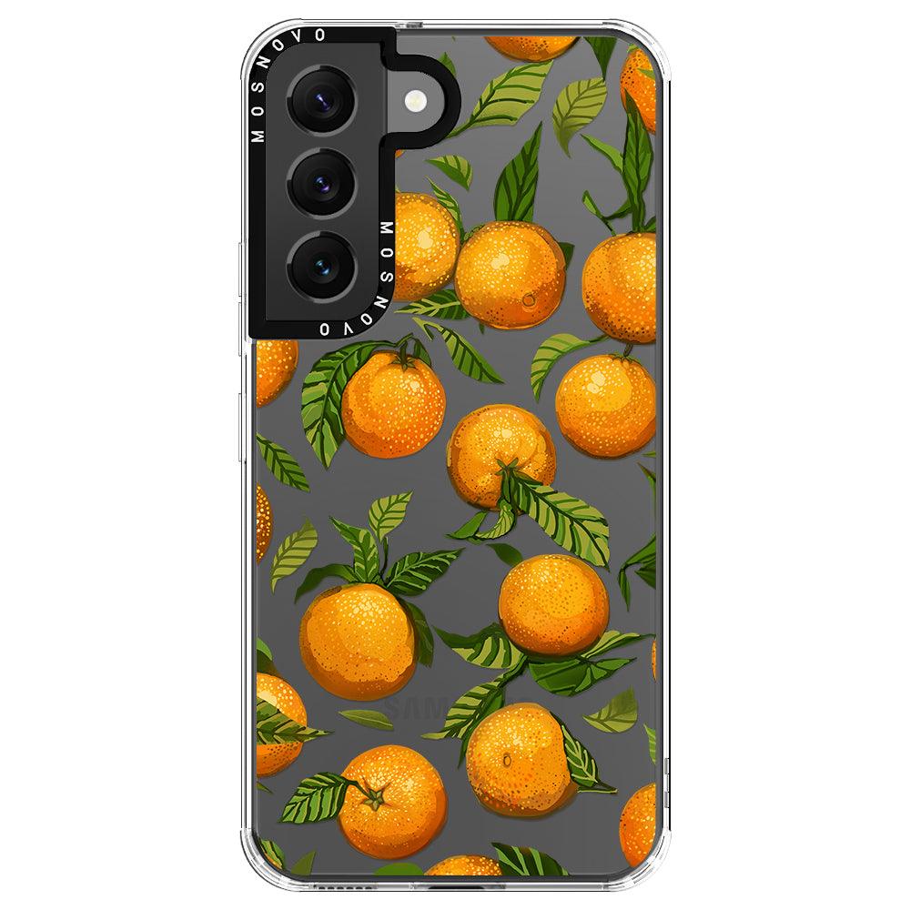 Tangerine Phone Case - Samsung Galaxy S22 Case - MOSNOVO