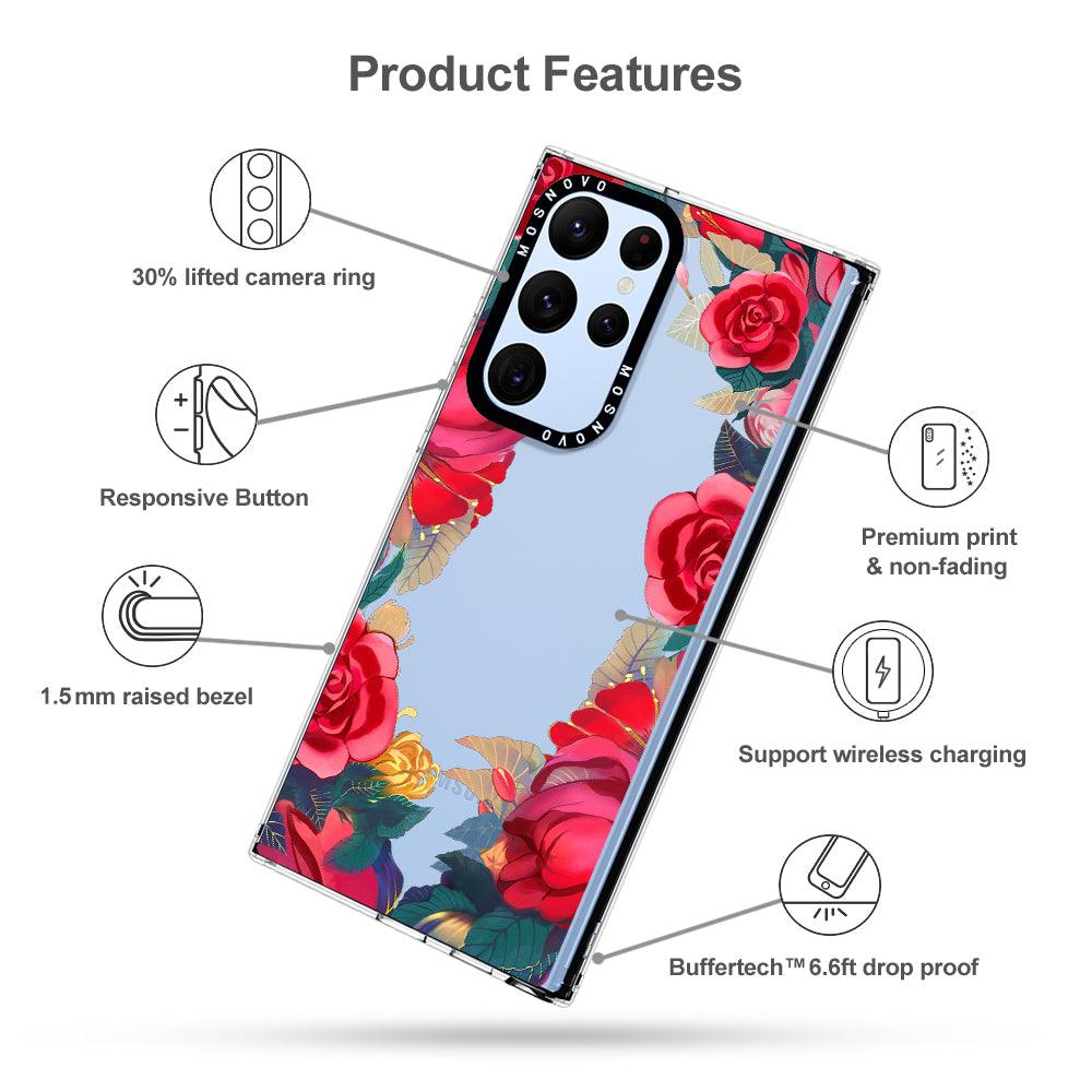 Garden Spell Phone Case - Samsung Galaxy S22 Ultra Case - MOSNOVO