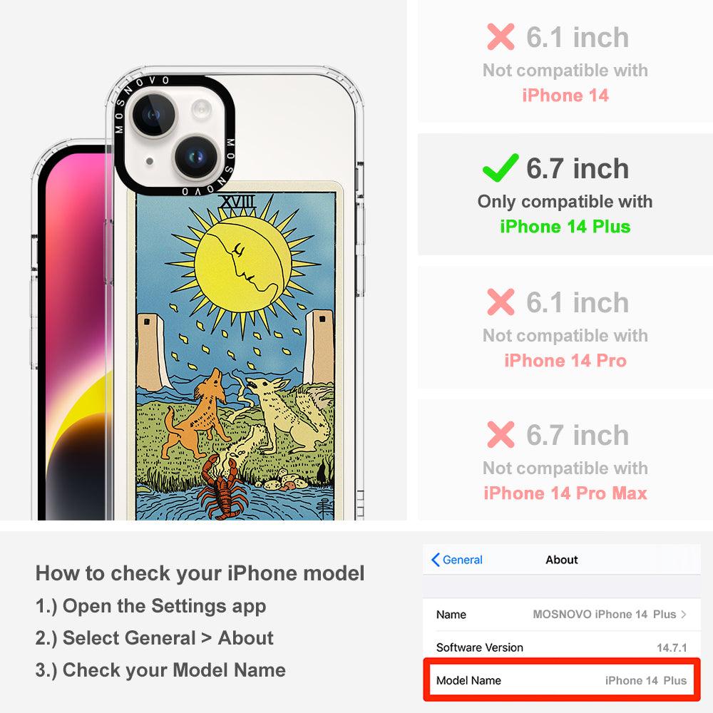The Moon Phone Case - iPhone 14 Plus Case - MOSNOVO