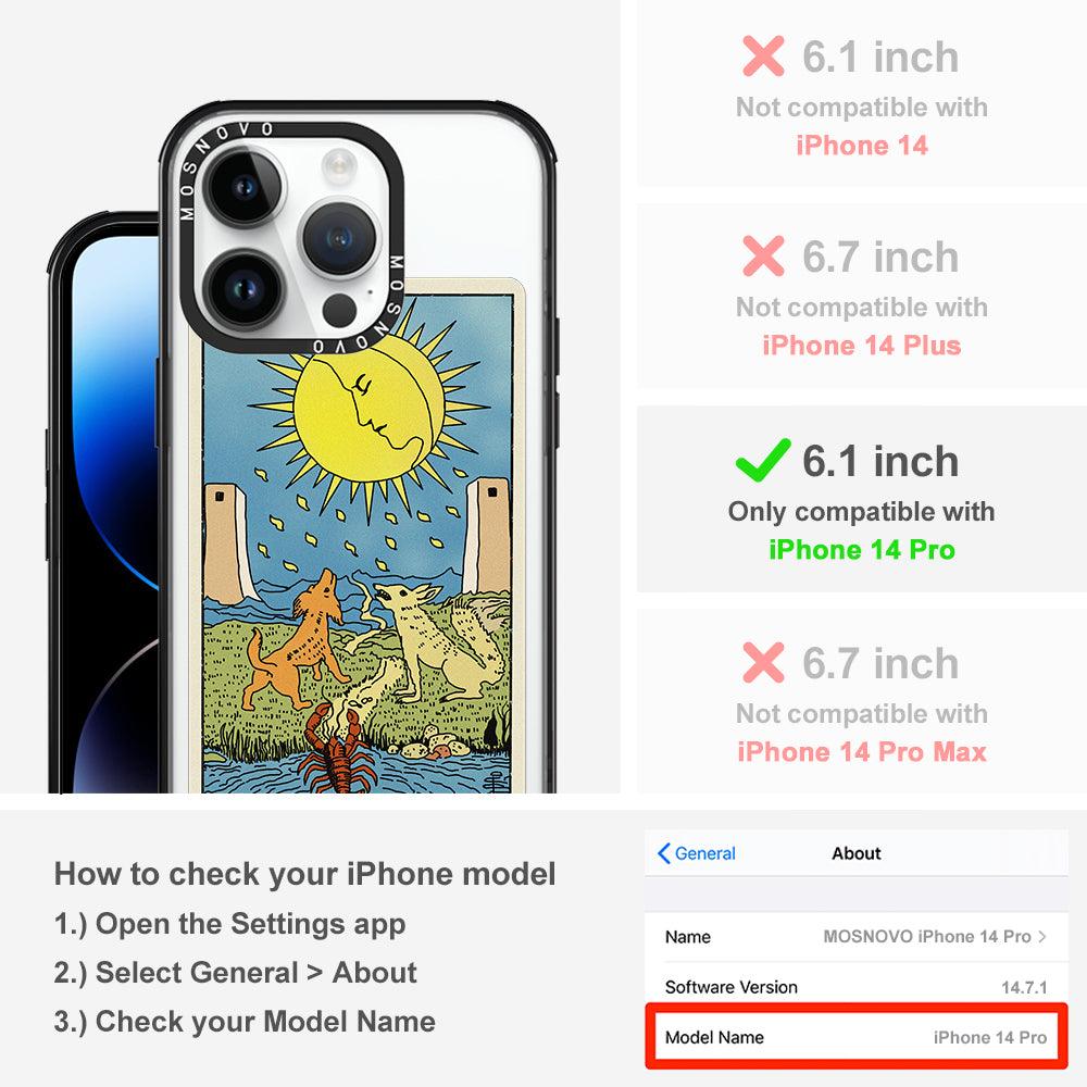 The Moon Phone Case - iPhone 14 Pro Case - MOSNOVO