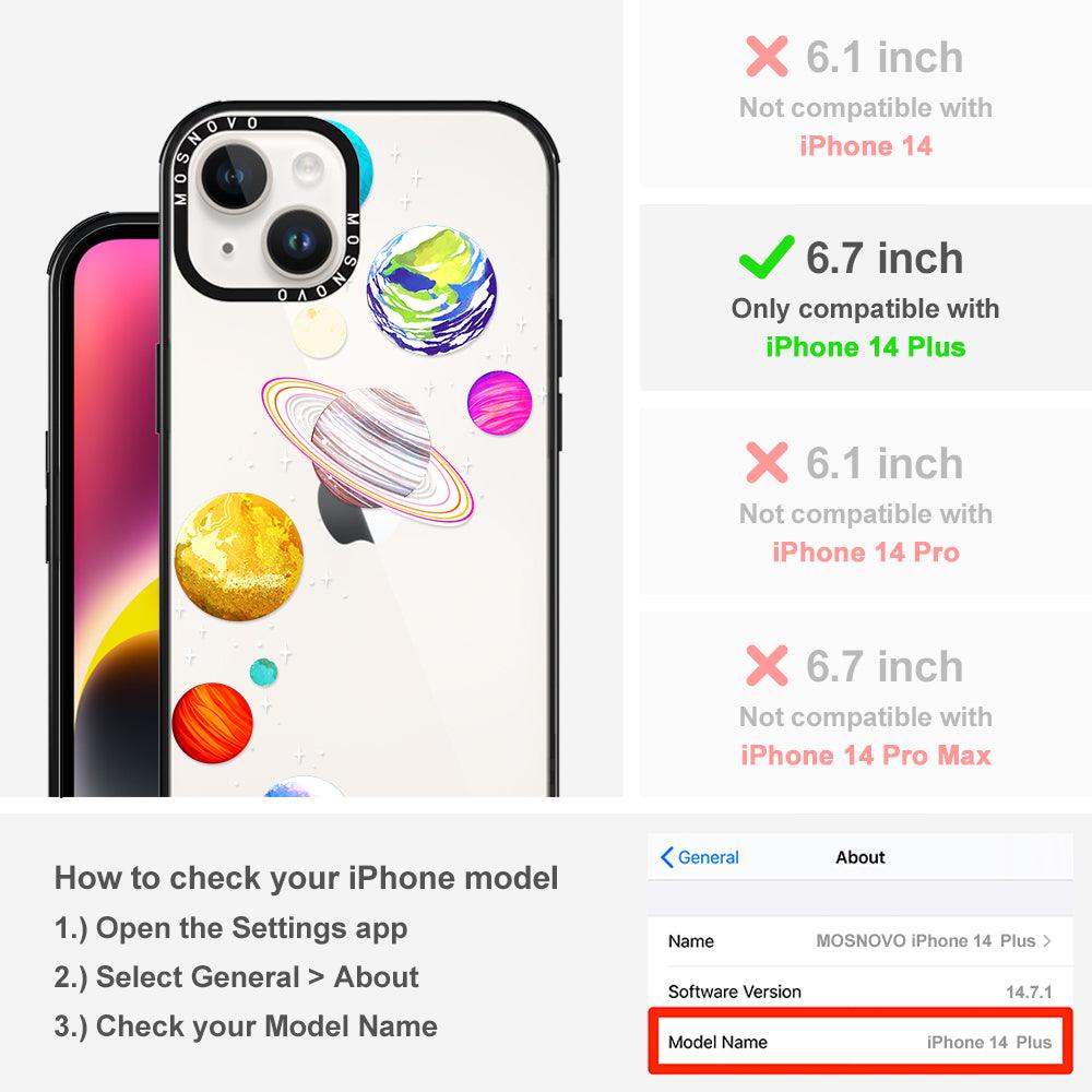 The Planet Phone Case - iPhone 14 Plus Case - MOSNOVO