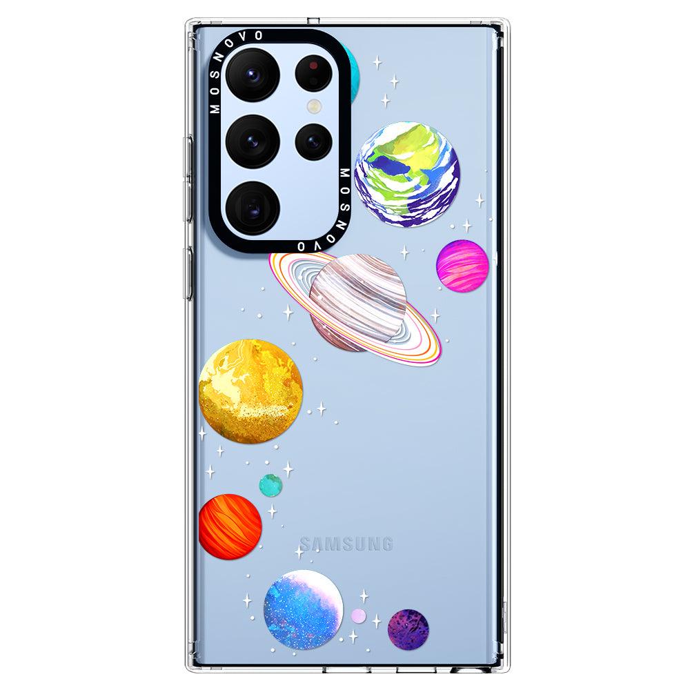 The Planet Phone Case - Samsung Galaxy S22 Ultra Case - MOSNOVO