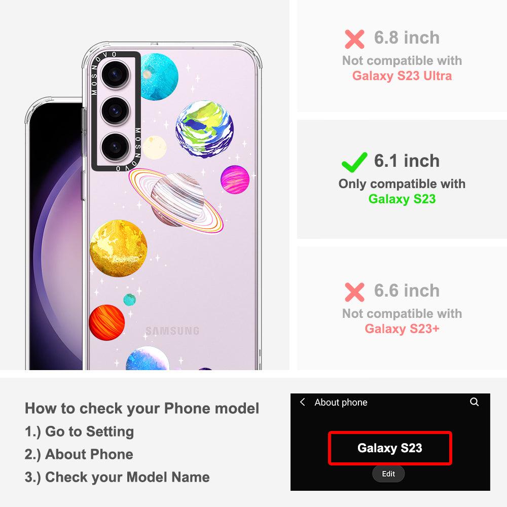 The Planet Phone Case - Samsung Galaxy S23 Case - MOSNOVO