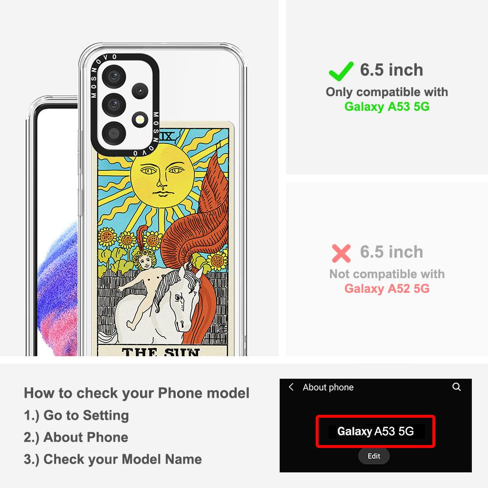 The Sun Phone Case - Samsung Galaxy A53 Case - MOSNOVO