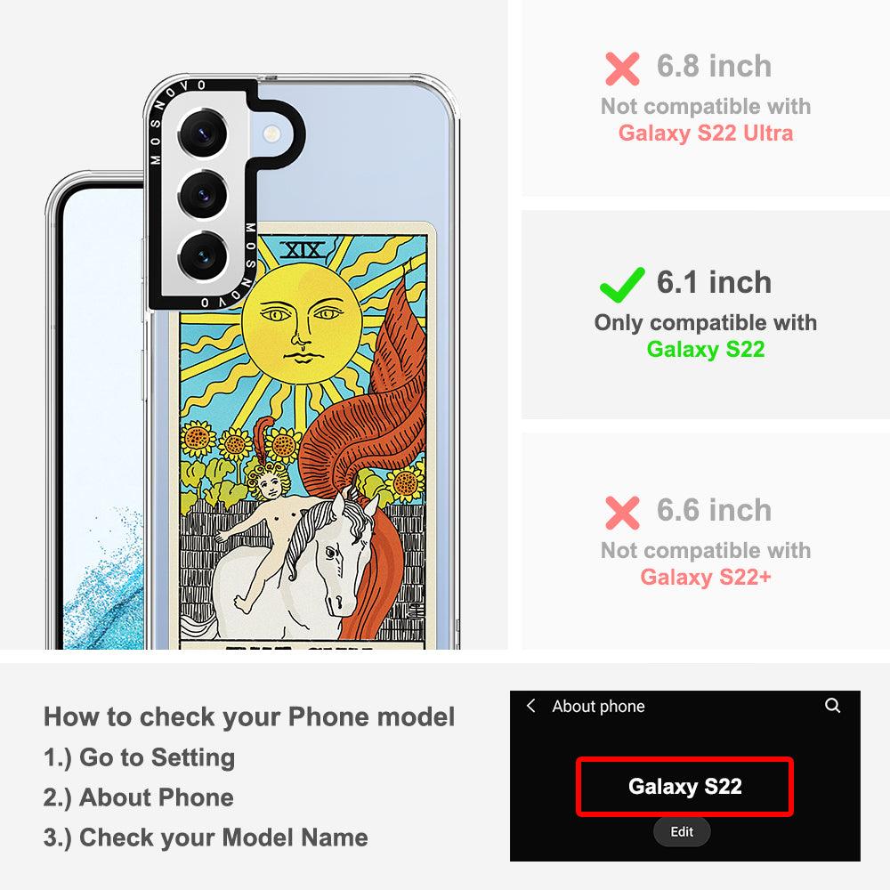 The Sun Phone Case - Samsung Galaxy S22 Case - MOSNOVO
