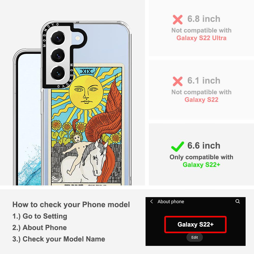 The Sun Phone Case - Samsung Galaxy S22 Plus Case - MOSNOVO