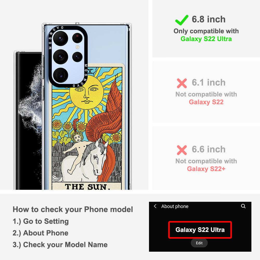 The Sun Phone Case - Samsung Galaxy S22 Ultra Case - MOSNOVO