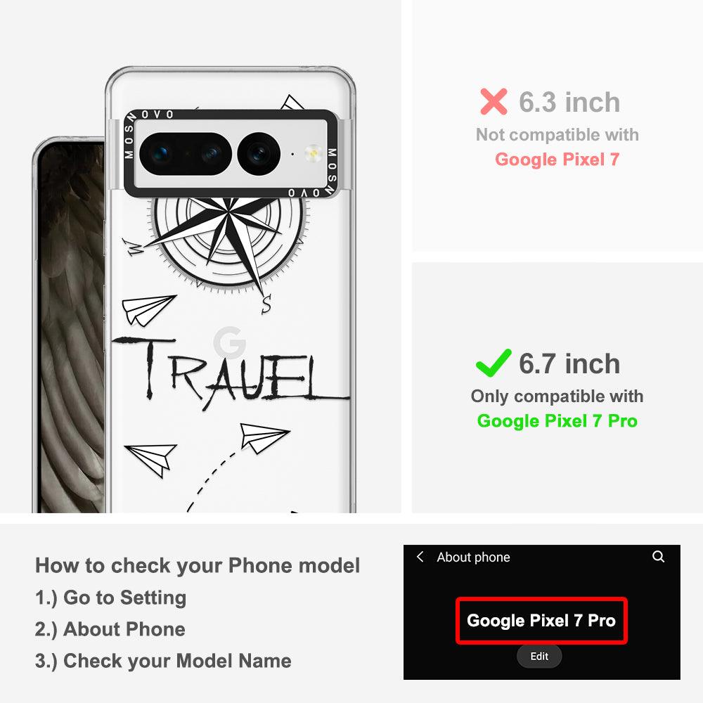 Travel Phone Case - Google Pixel 7 Pro Case - MOSNOVO