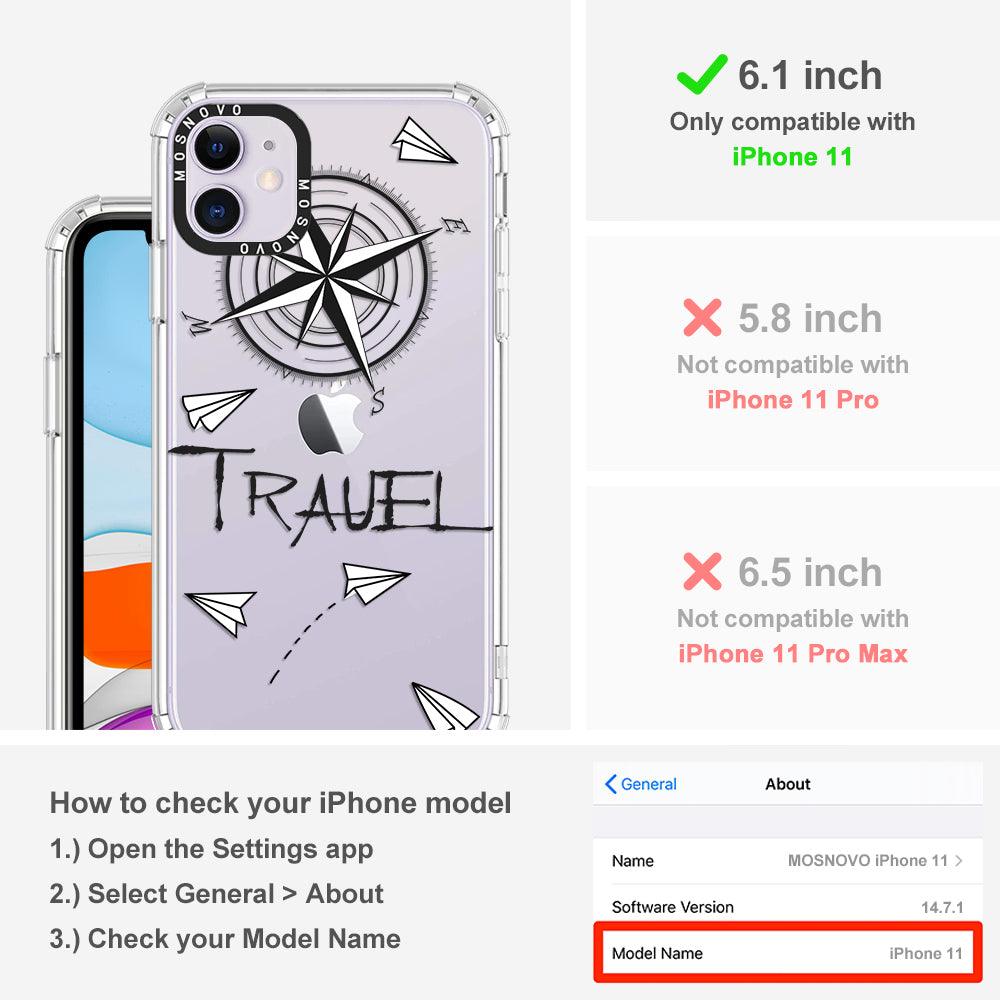 Traveller Phone Case - iPhone 11 Case - MOSNOVO