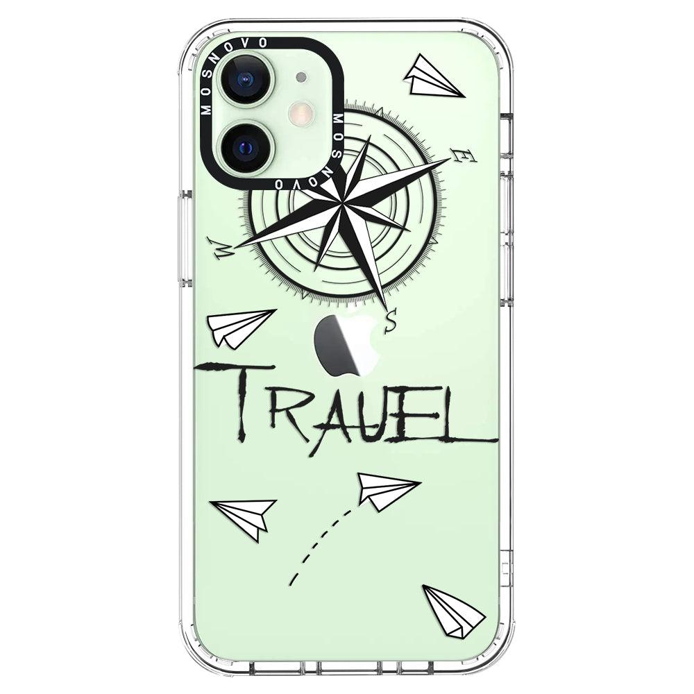 Travel Phone Case - iPhone 12 Mini Case - MOSNOVO