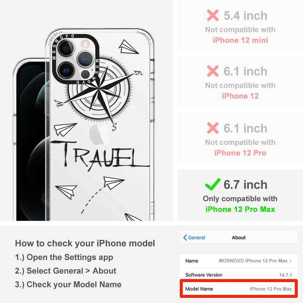 Traveller Phone Case - iPhone 12 Pro Max Case - MOSNOVO
