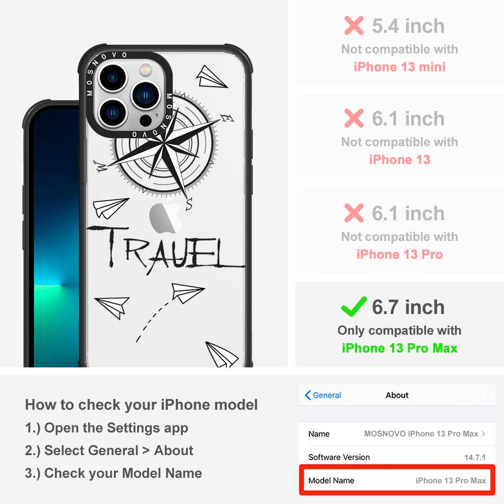 Traveller Phone Case - iPhone 13 Pro Max Case - MOSNOVO