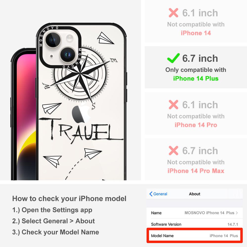 Traveller Phone Case - iPhone 14 Plus Case - MOSNOVO