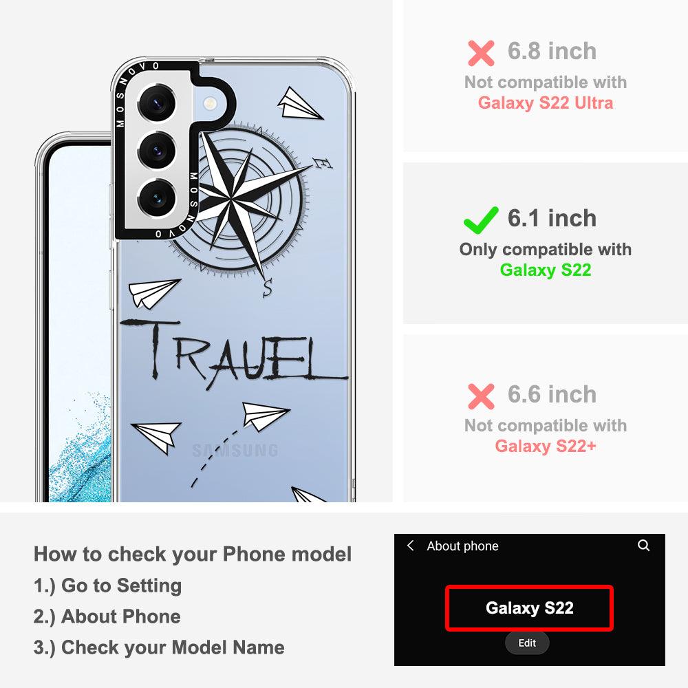 Travel Phone Case - Samsung Galaxy S22 Case - MOSNOVO