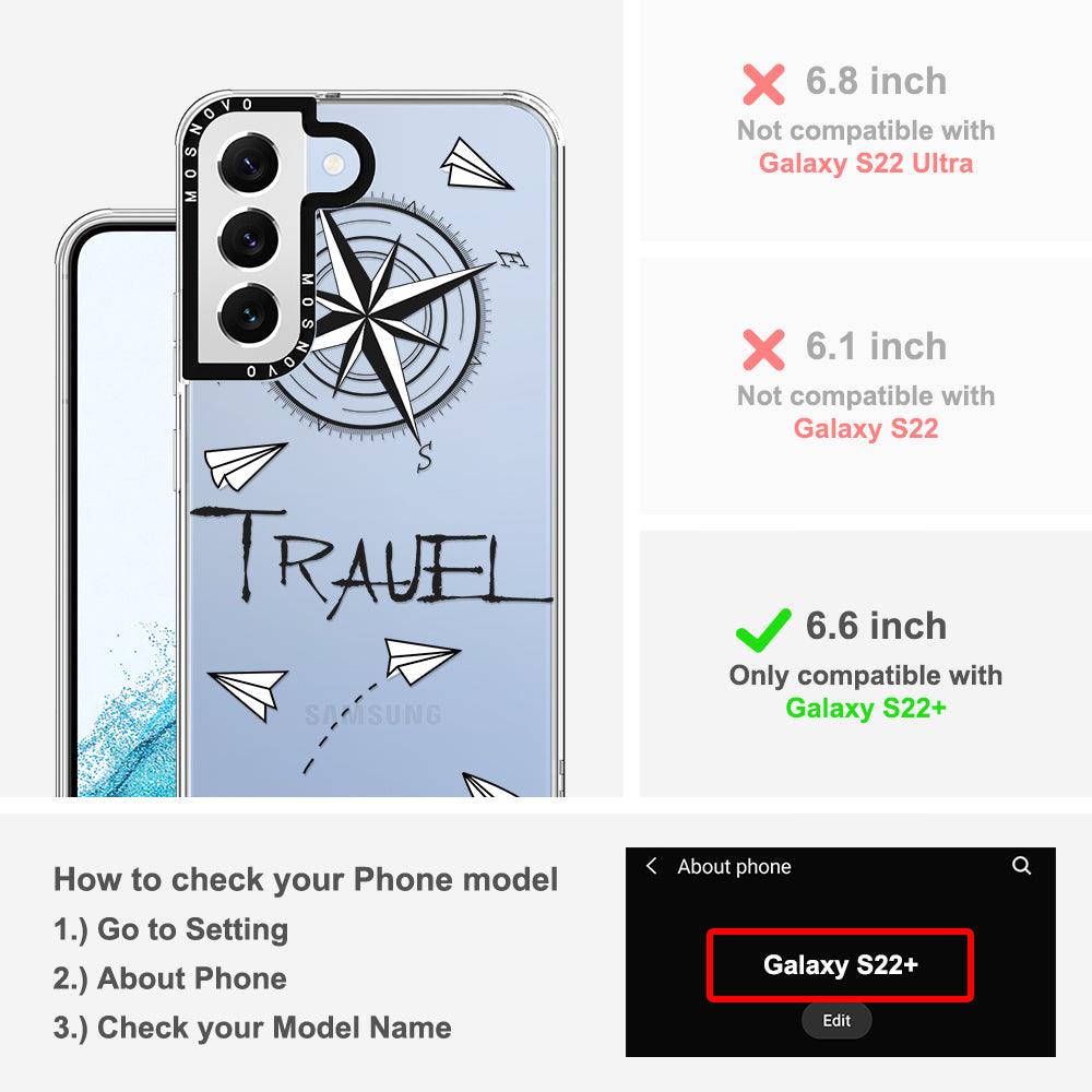 Travel Phone Case - Samsung Galaxy S22 Plus Case - MOSNOVO