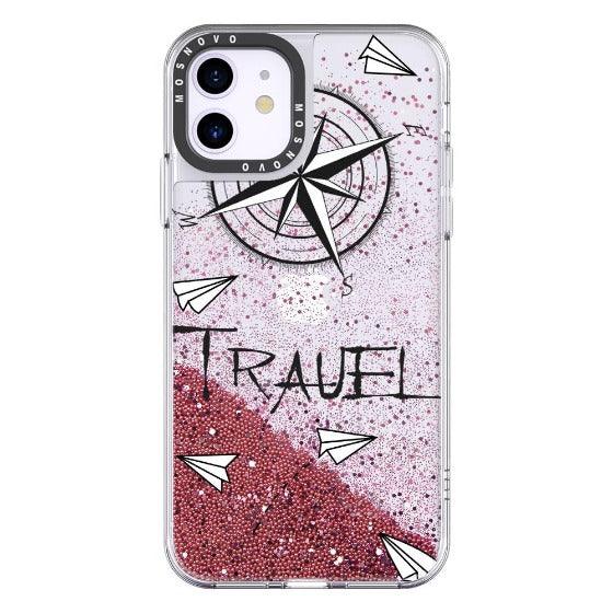 Traveller Glitter Phone Case - iPhone 11 Case - MOSNOVO