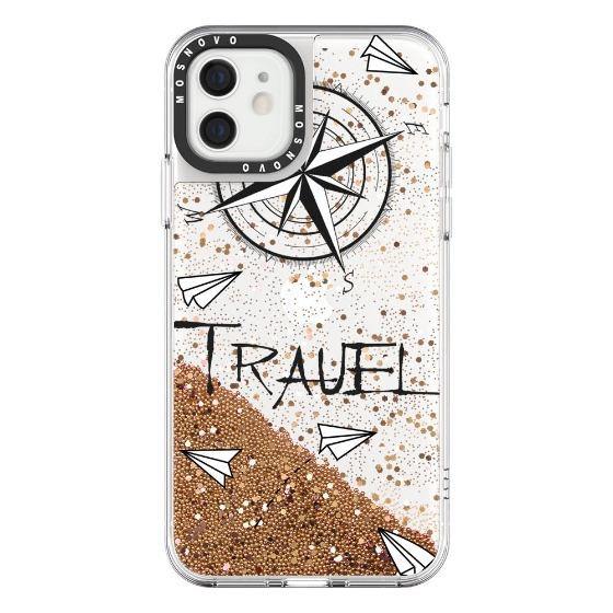 Traveller Glitter Phone Case - iPhone 12 Mini Case - MOSNOVO