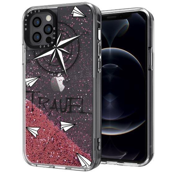 Traveller Glitter Phone Case - iPhone 12 Pro Max Case - MOSNOVO
