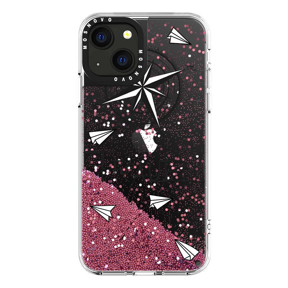 Traveller Glitter Phone Case - iPhone 13 Case - MOSNOVO