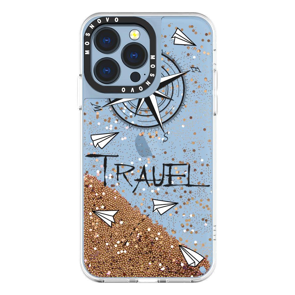 Traveller Glitter Phone Case - iPhone 13 Pro Case - MOSNOVO