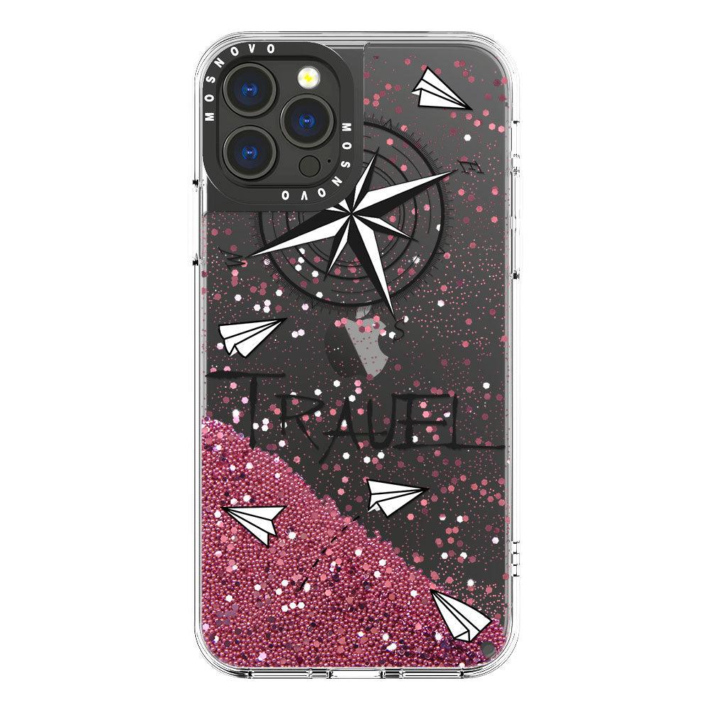 Traveller Glitter Phone Case - iPhone 13 Pro Max Case - MOSNOVO